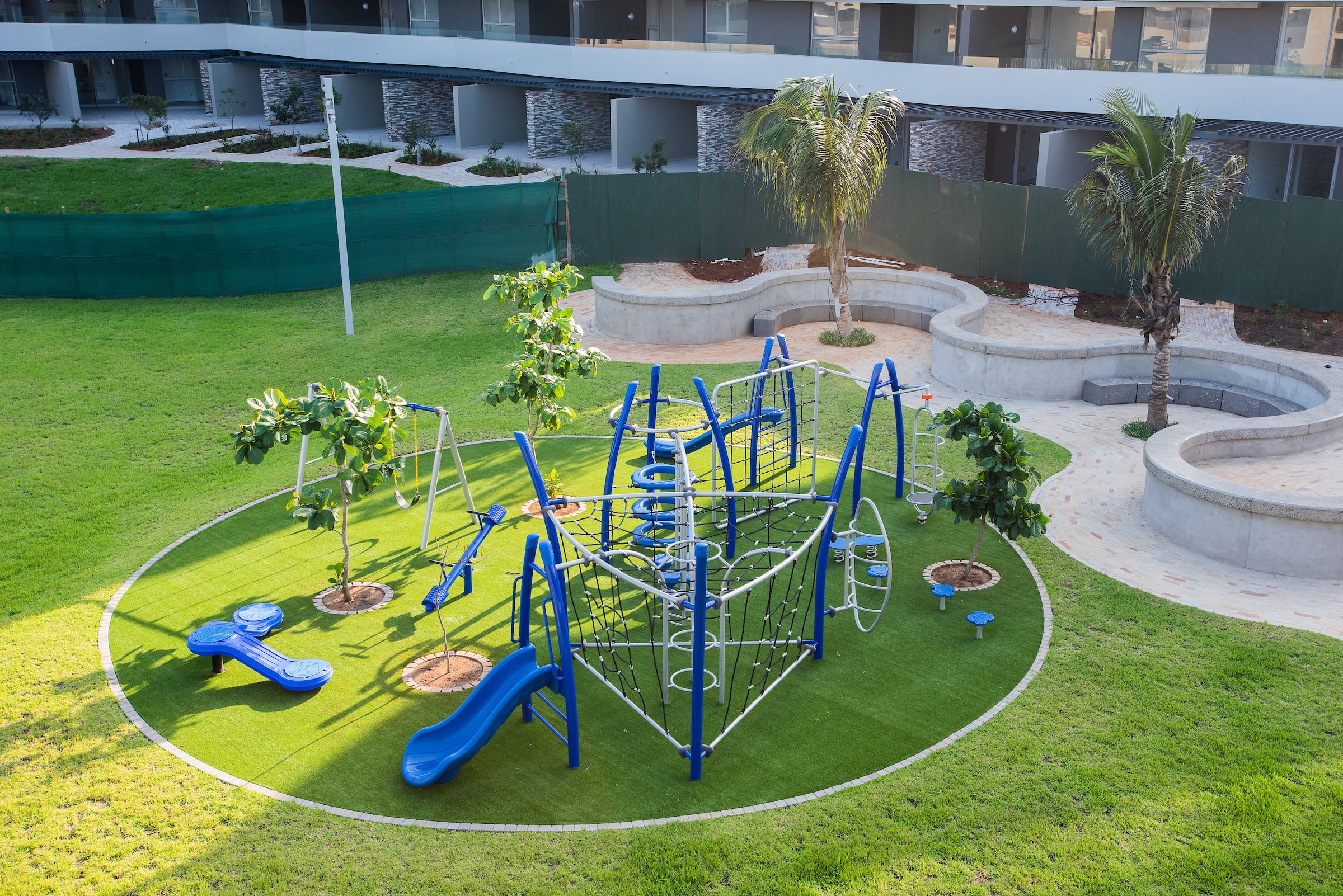 playground in an estate